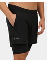 Kilpi Pánské běžecké kraťasy pro pohodlí a výkon Kilpi BRAGA-M Černá