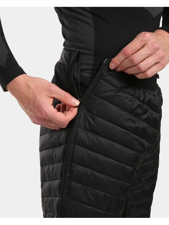 Kilpi Pánské zateplené kraťasy Kilpi FANCY-M Černá