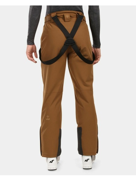 Kilpi Pánské lyžařské kalhoty Kilpi MIMAS-M Hnědá