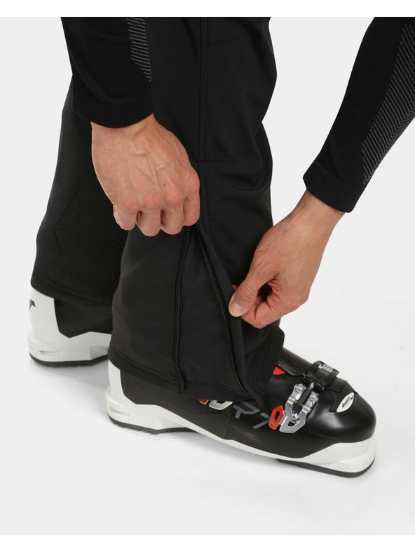 Kilpi Pánské softshellové lyžařské kalhoty Kilpi RHEA-M Černá