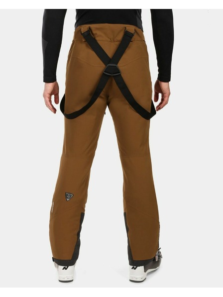 Kilpi Pánské lyžařské kalhoty Kilpi METHONE-M Hnědá