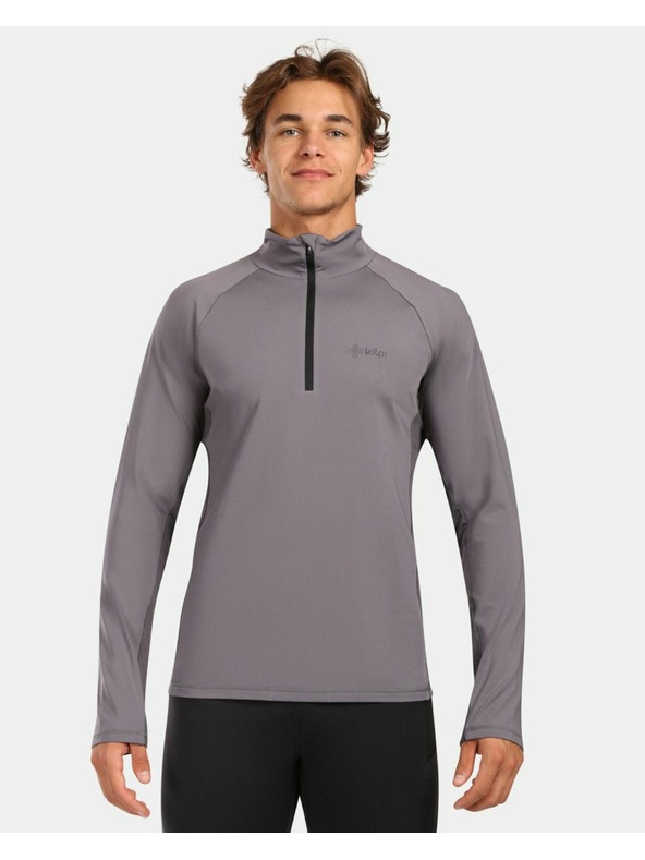 Kilpi Pánské termo triko s dlouhým rukávem Kilpi WILLIE-M Šedá