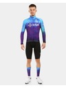 Kilpi Pánský cyklistický dres s dlouhým rukávem Kilpi VULCANO-M Modrá