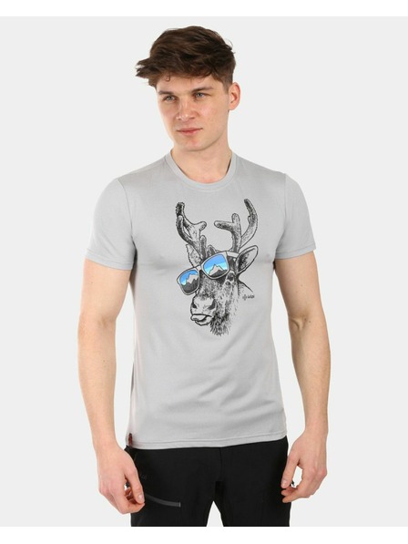 Kilpi Pánské funkční tričko Kilpi LISMAIN-M Světle šedá