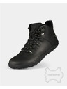 Kilpi Unisex vysoká outdoorová barefoot obuv Kilpi BARE LEATHER HIGH-U Černá