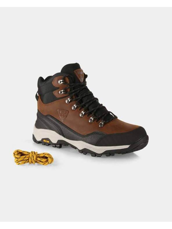 Kilpi Outdoorová vysoká obuv Kilpi TRACKER HIGH WP-U Hnědá