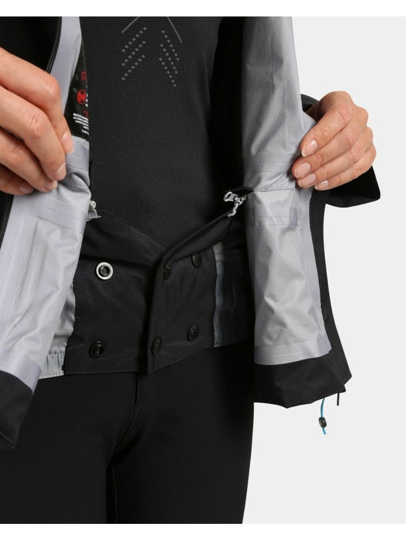 Kilpi Dámská nepromokavá bunda Kilpi METRIX-W Černá