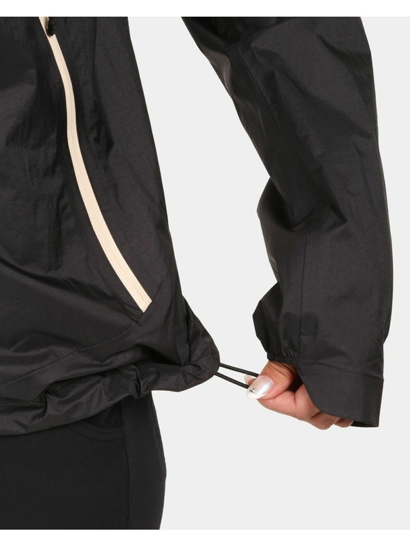 Kilpi Dámská hardshellová bunda Kilpi HURRICANE-W Černá