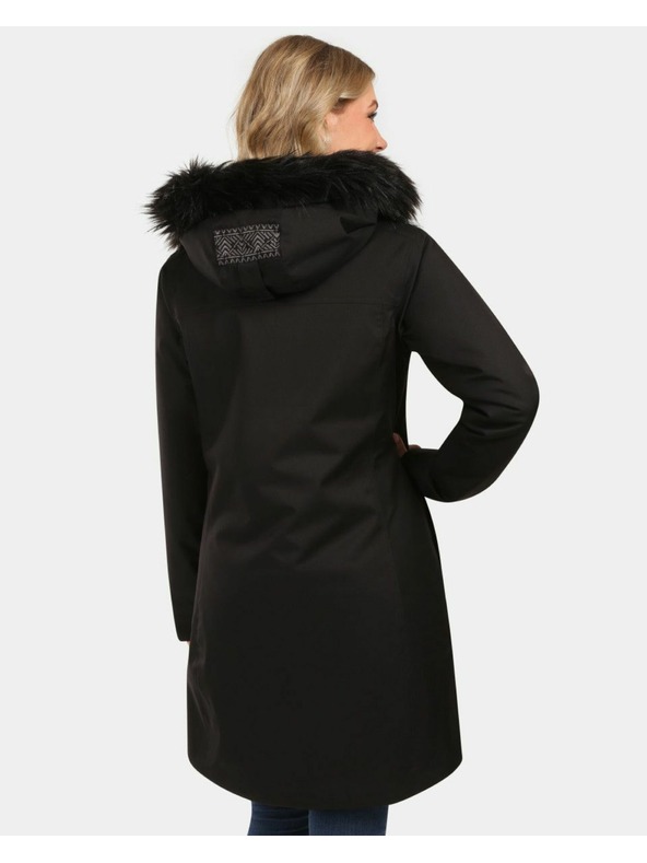 Kilpi Dámský zimní kabát Kilpi PERU-W Černá