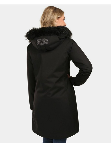 Kilpi Dámský zimní kabát Kilpi PERU-W Černá