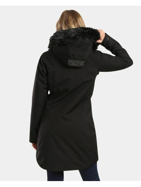 Kilpi Dámský zimní kabát Kilpi PERU-W Černá