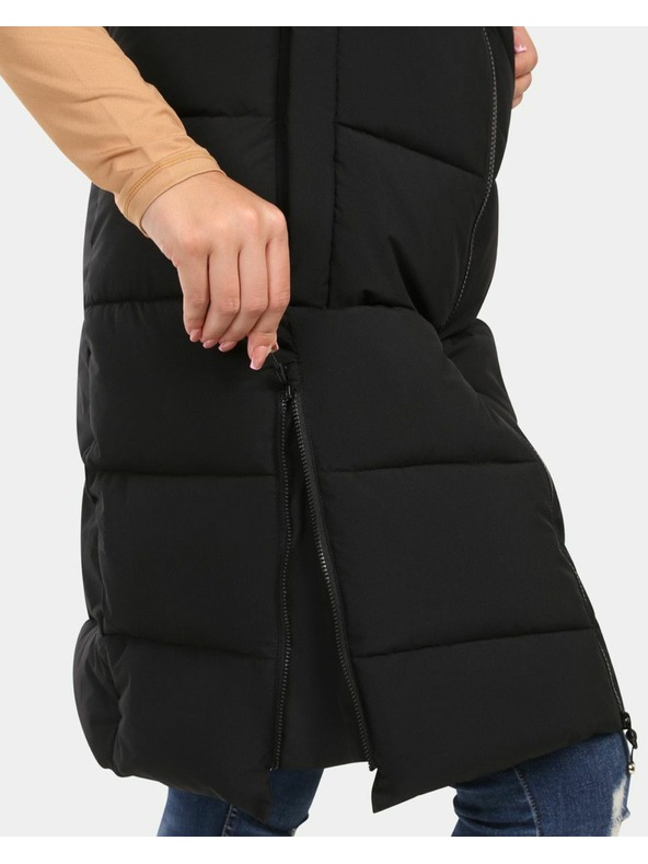 Kilpi Dámský zateplený kabát Kilpi SALI-W Černá