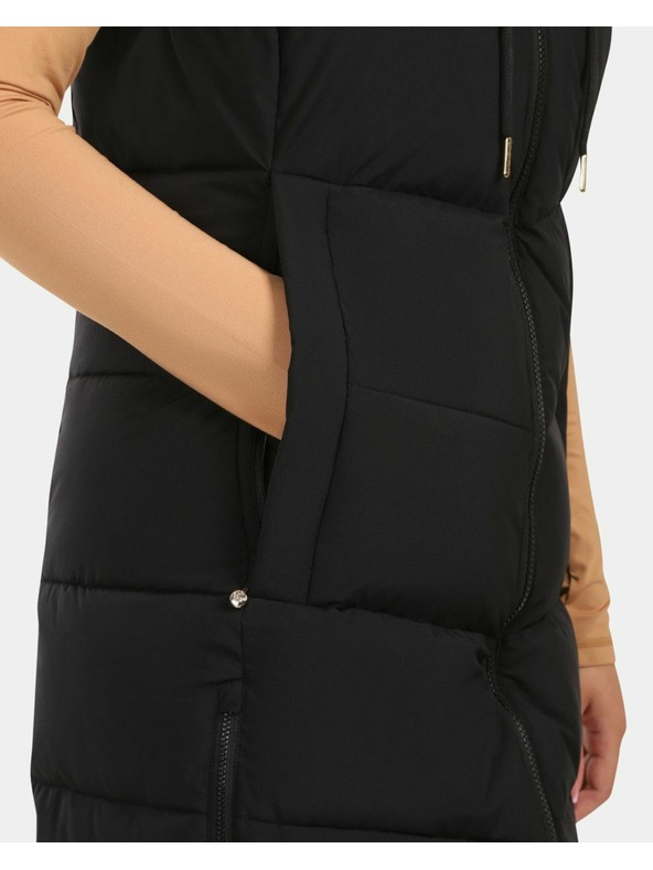 Kilpi Dámský zateplený kabát Kilpi SALI-W Černá