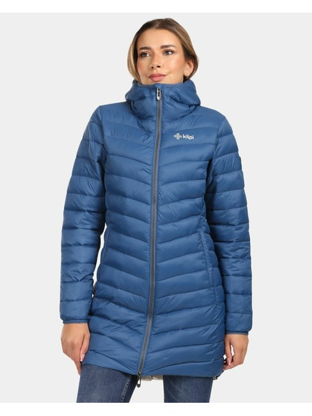 Kilpi Dámský zateplený kabát Kilpi LEILA-W Tmavě modrá