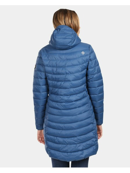 Kilpi Dámský zateplený kabát Kilpi LEILA-W Tmavě modrá