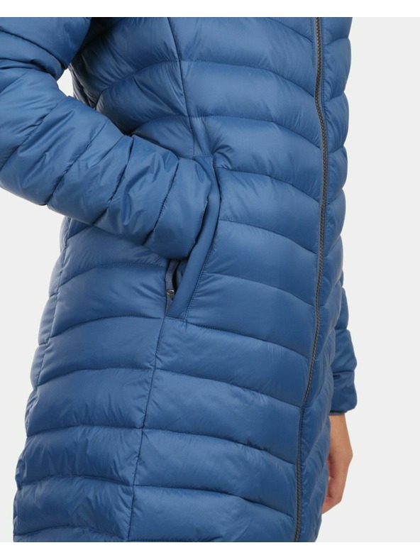 Kilpi Dámský zateplený kabát Kilpi LEILA-W Tmavě modrá