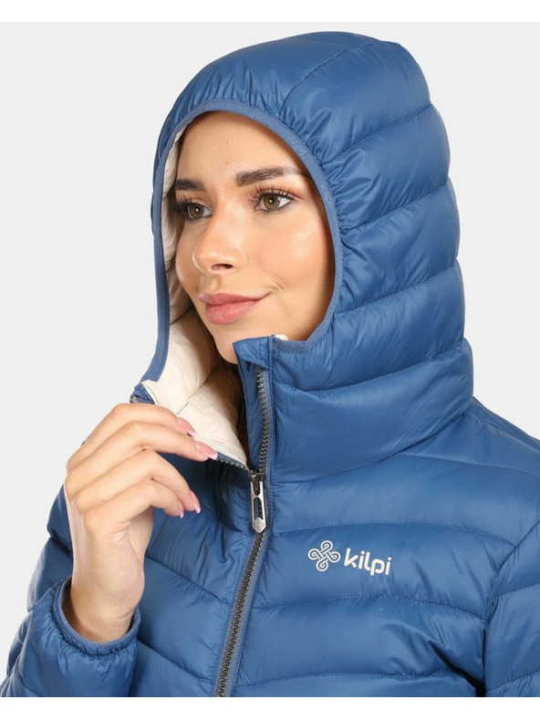 Kilpi Dámský zateplený kabát Kilpi LEILA-W Tmavě modrá