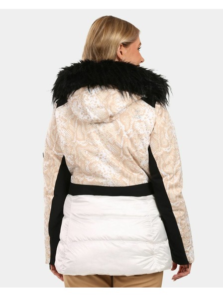 Kilpi Dámská lyžařská bunda s integrovaným vyhříváním Kilpi LENA-W Bílá