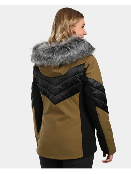 Kilpi Dámská lyžařská bunda Kilpi LIN-W Khaki