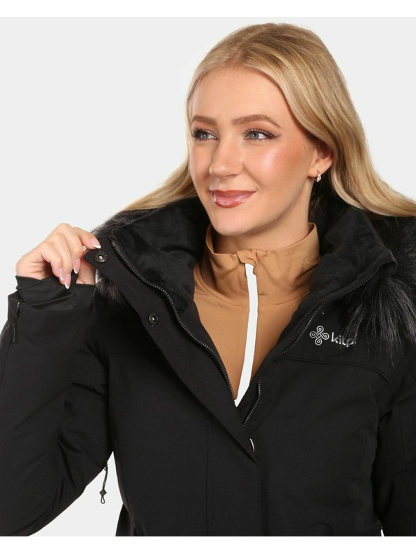 Kilpi Dámská lyžařská bunda Kilpi CARRIE-W Černá