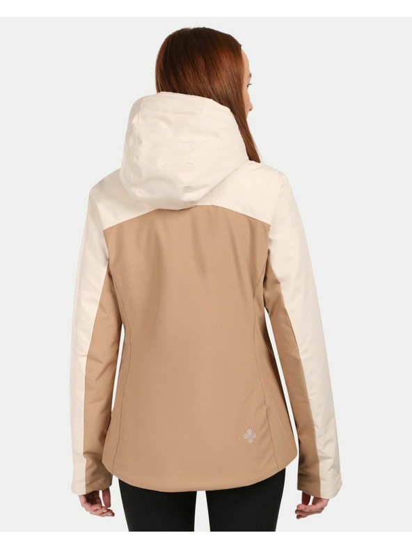 Kilpi Dámská lyžařská bunda Kilpi FLIP-W Béžová