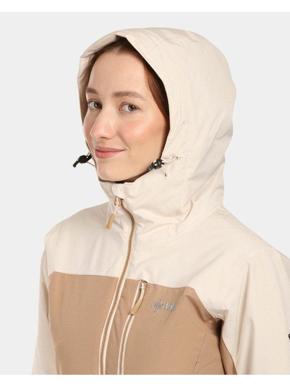 Kilpi Dámská lyžařská bunda Kilpi FLIP-W Béžová