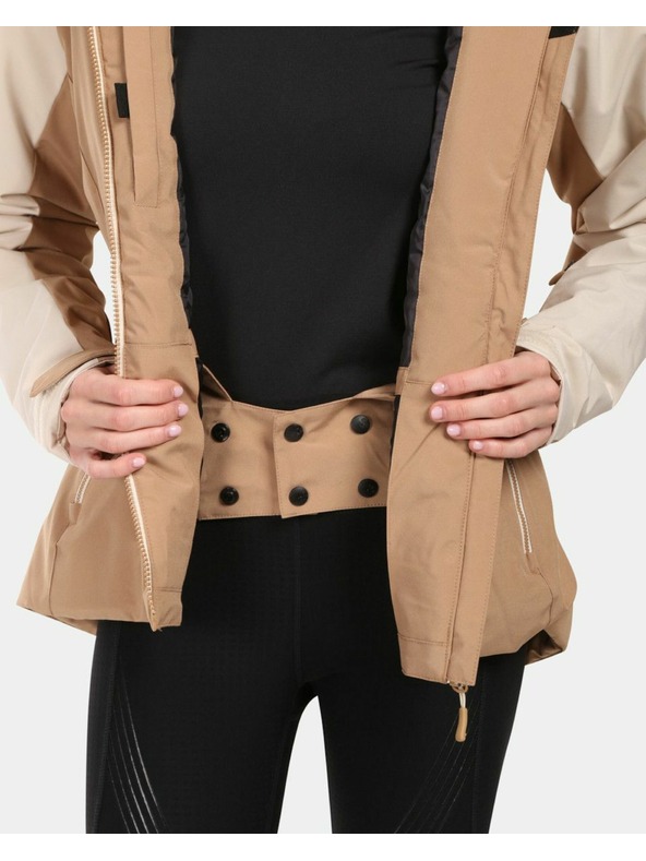 Kilpi Dámská lyžařská bunda Kilpi FLIP-W Béžová