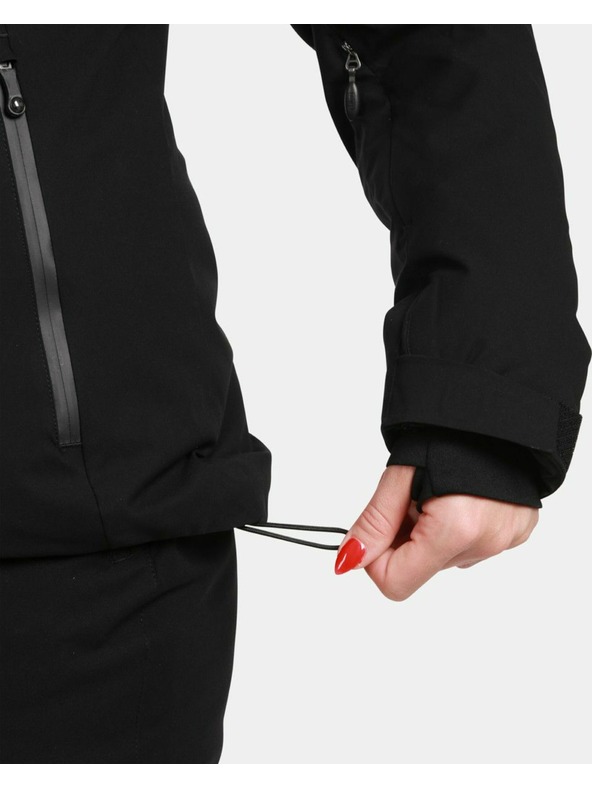 Kilpi Dámská lyžařská bunda Kilpi VALERA-W Černá