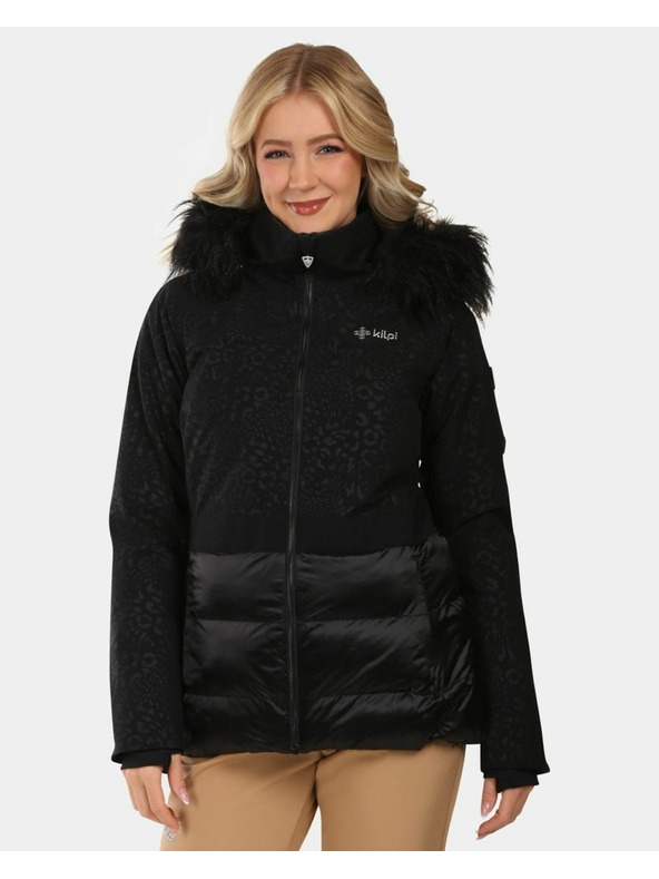 Kilpi Dámská lyžařská bunda s integrovaným vyhříváním Kilpi LENA-W Černá