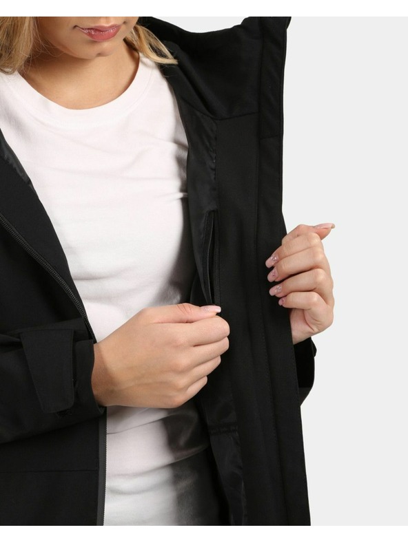 Kilpi Dámský outdoorový kabát Kilpi AYRA-W Černá