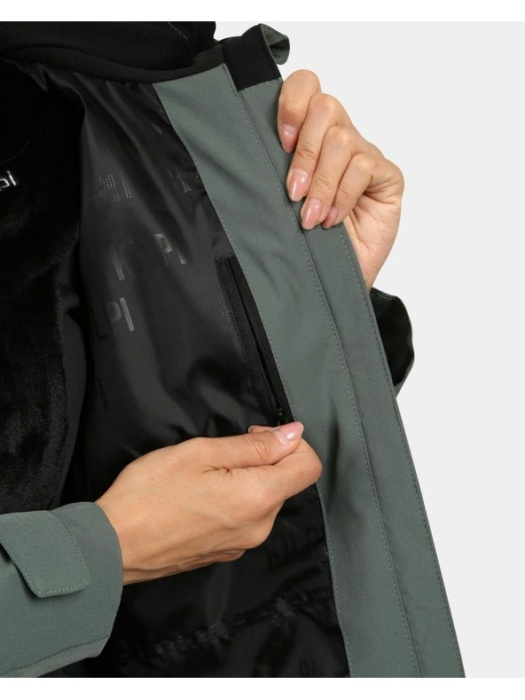 Kilpi Dámský outdoorový kabát Kilpi AYRA-W Khaki