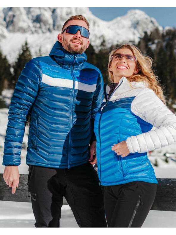 Kilpi Dámská péřová bunda Kilpi PYRAMIDEN-W Modrá