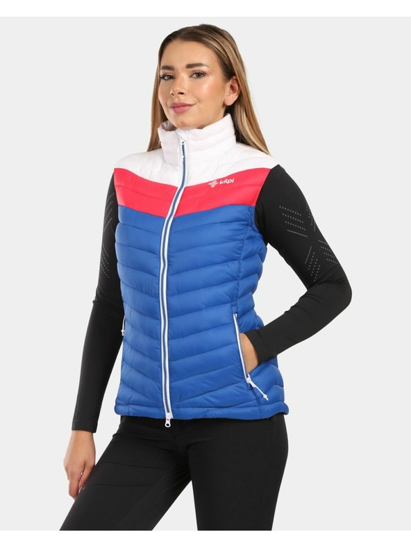 Kilpi Dámská zateplená vesta Kilpi KENAI-W Tmavě modrá