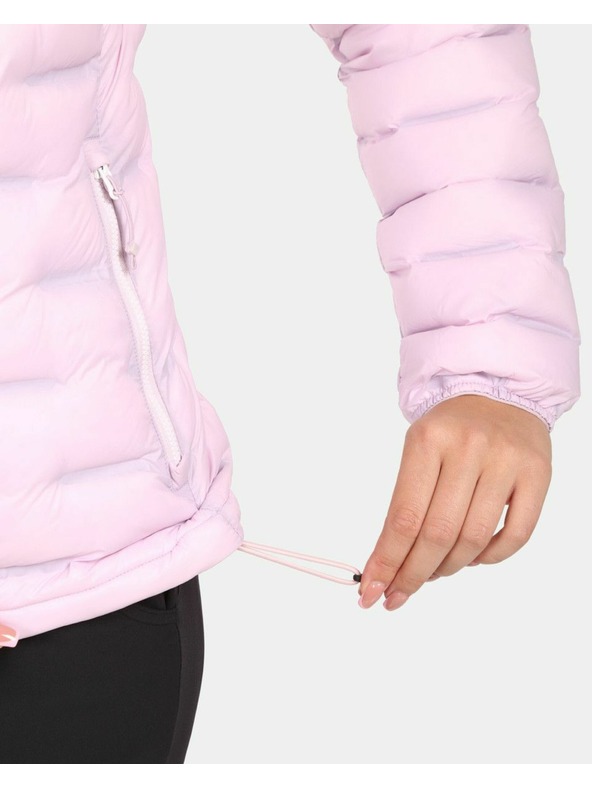 Kilpi Dámská zateplená bunda Kilpi ALBA-W Světle růžová