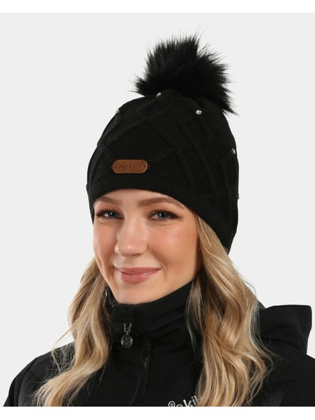Kilpi Dámská zimní čepice Kilpi ALEN-W Černá