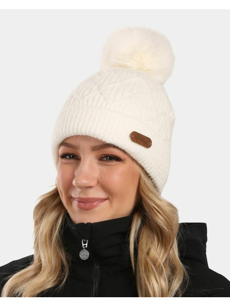 Kilpi Dámská zimní čepice Kilpi RENA-W Bílá