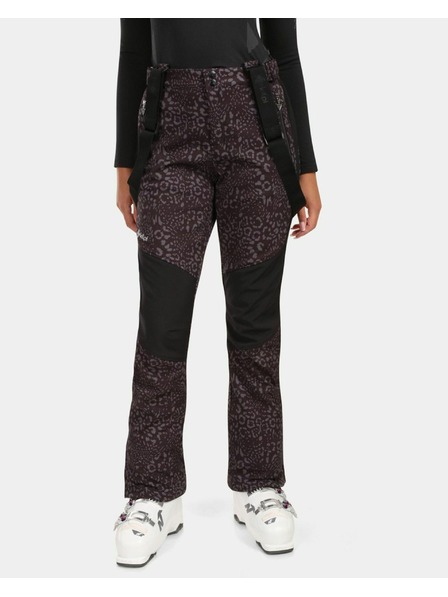 Kilpi Dámské softshellové lyžařské kalhoty Kilpi TORIEN-W Černá