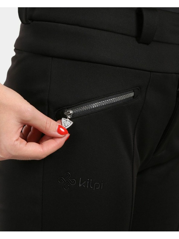 Kilpi Dámské lyžařské softshellové kalhoty Kilpi MAURA-W Černá