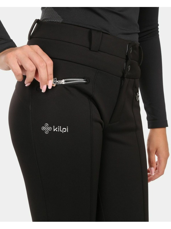 Kilpi Dámské lyžařské softshellové kalhoty Kilpi MAURA-W Černá