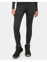 Kilpi Dámské termo kalhoty z MERINO WOOL Kilpi MAVORA BOTTOM-W Černá