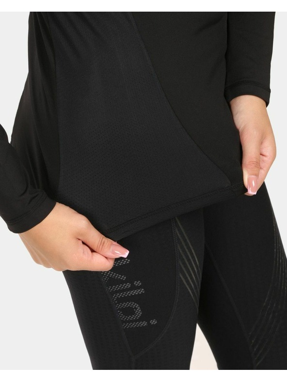 Kilpi Dámské termo triko s dlouhým rukávem Kilpi WILLIE-W Černá