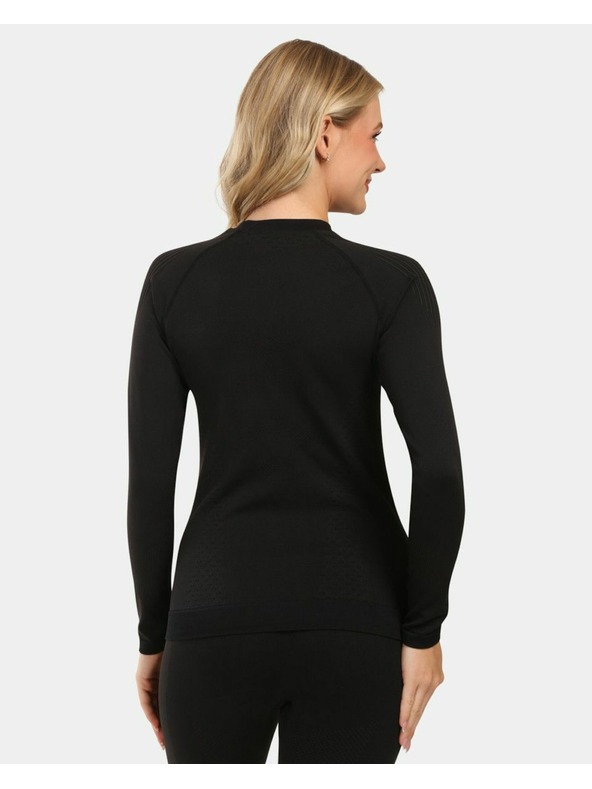 Kilpi Dámské bezešvé termo triko s dlouhým rukávem Kilpi CAROL-W Černá