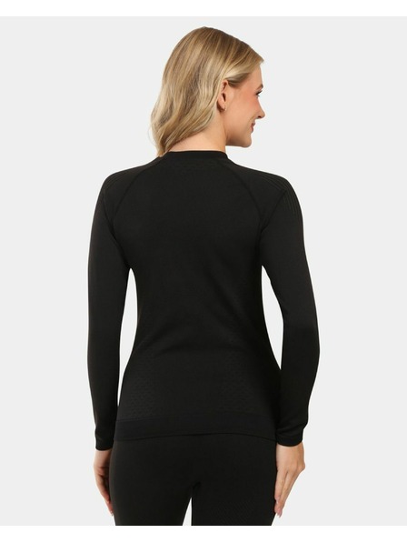 Kilpi Dámské bezešvé termo triko s dlouhým rukávem Kilpi CAROL-W Černá