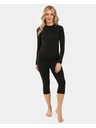Kilpi Dámské bezešvé termo triko s dlouhým rukávem Kilpi CAROL-W Černá