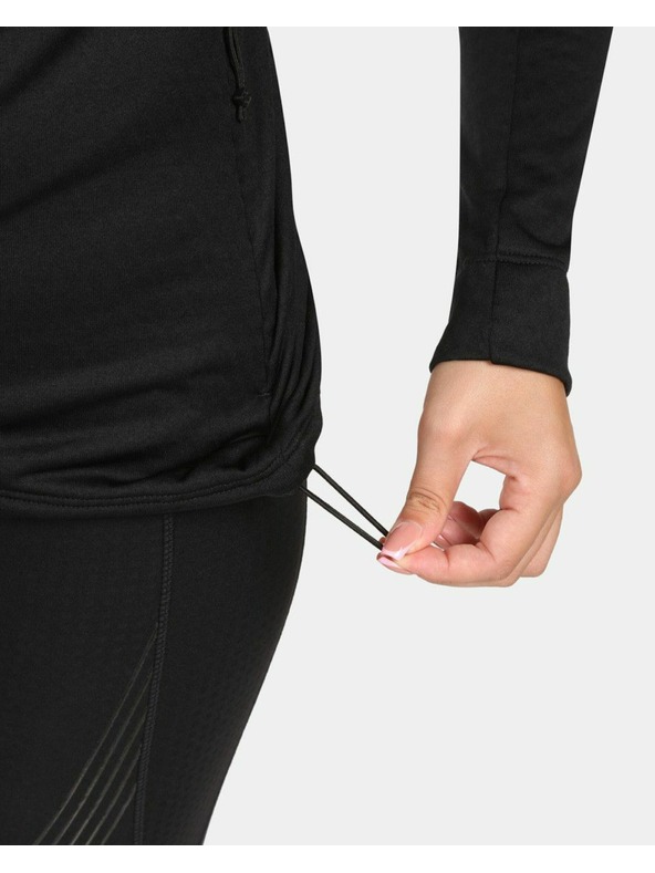 Kilpi Dámská fleecová mikina Kilpi SIREN-W Černá