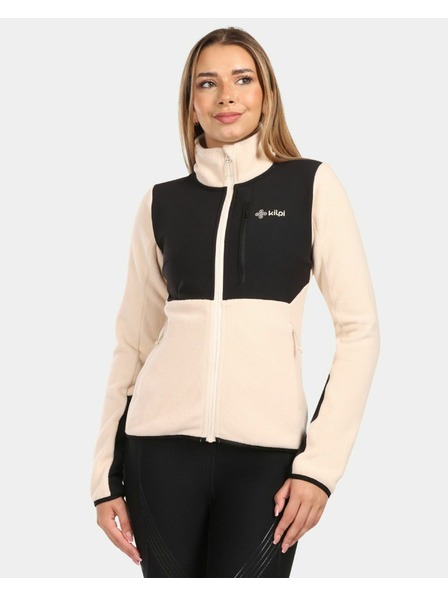 Kilpi Dámská fleecová mikina Kilpi KAJAANI-W Béžová