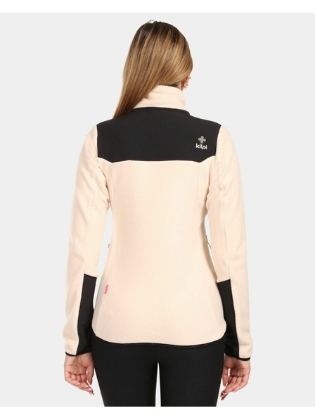 Kilpi Dámská fleecová mikina Kilpi KAJAANI-W Béžová