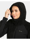 Kilpi Dámská chlupatá fleecová mikina s kapucí Kilpi NORKA-W Černá
