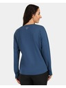 Kilpi Dámské bavlněné tričko s dlouhým rukávem Kilpi PROMOX-W Tmavě modrá