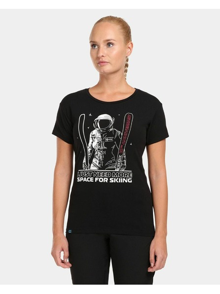 Kilpi Dámské bavlněné tričko Kilpi LTD TRITON-W Černá